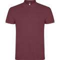 STAR POLO SHIRT S/XS BERRY RED