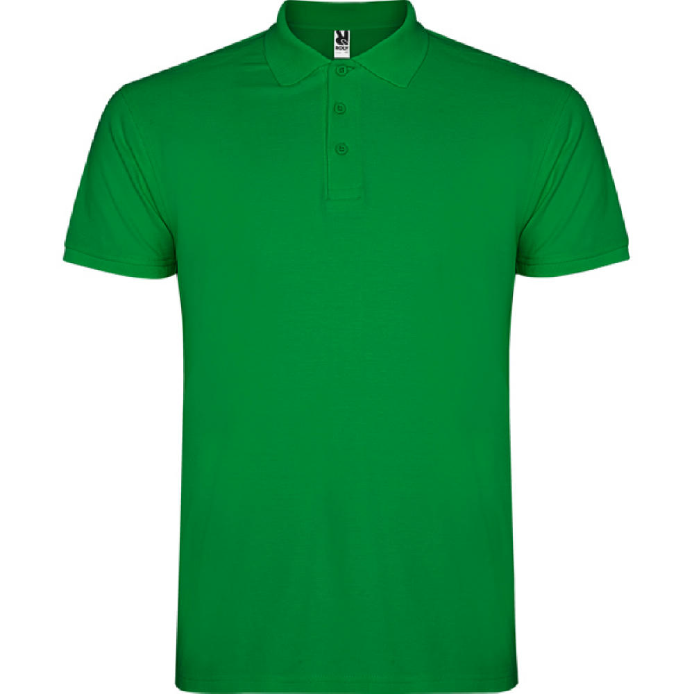 STAR POLO SHIRT S/XS TROPICAL GREEN