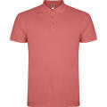 STAR POLO SHIRT S/XS CHRYSANTHEMUM RED