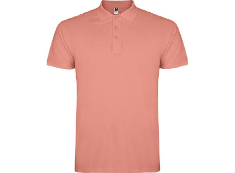 STAR POLO SHIRT S/XS CLAY ORANGE