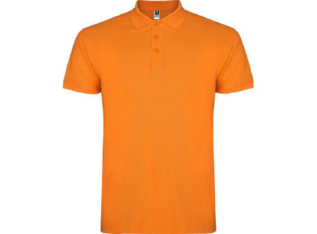 STAR POLO SHIRT S/XS ORANGE