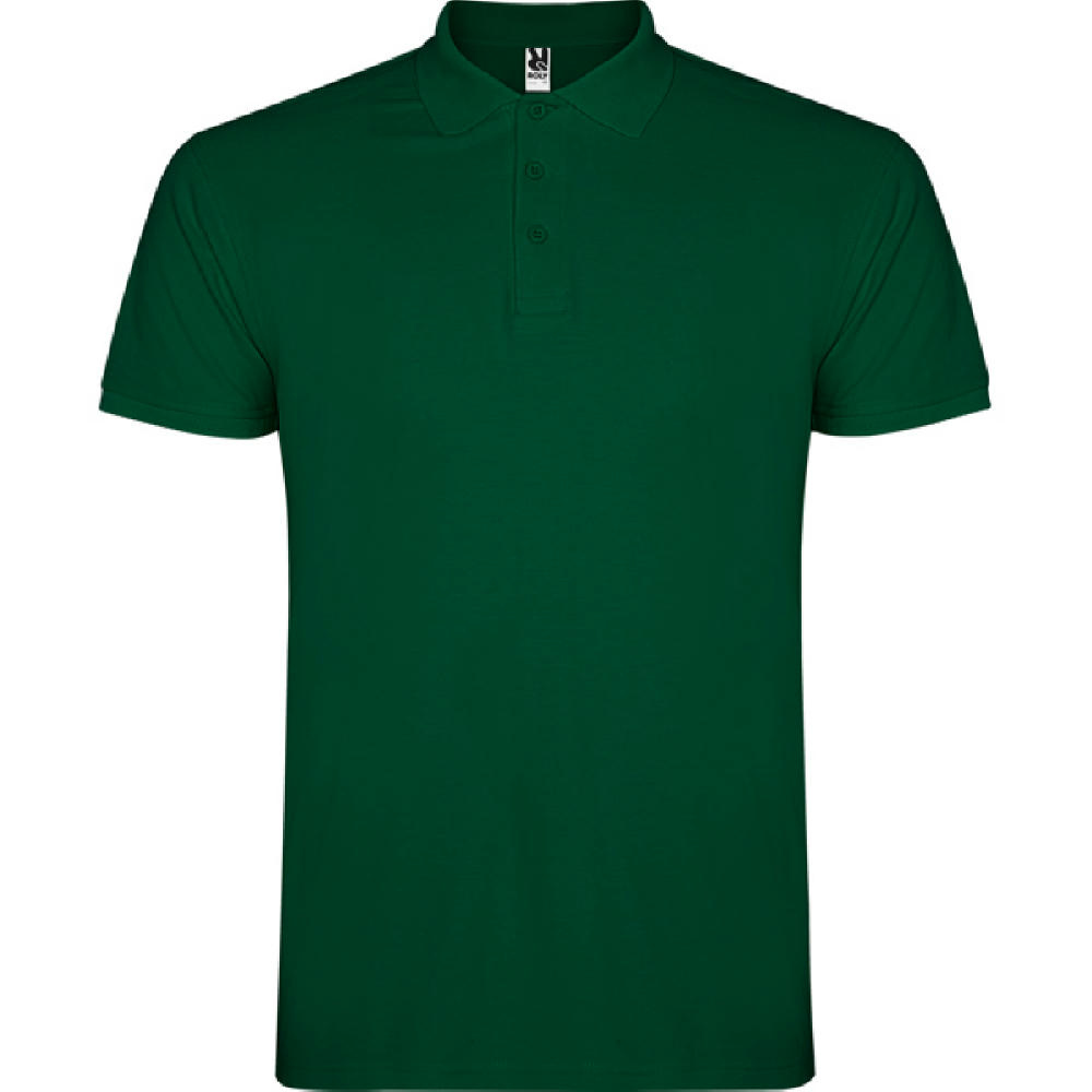 STAR POLO SHIRT S/XS BOTTLE GREEN