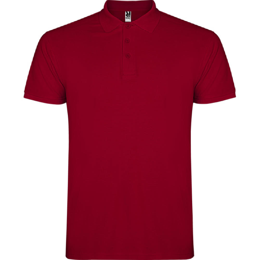 STAR POLO SHIRT S/XS GARNET