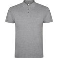 STAR POLO SHIRT S/XS HEATHER GREY