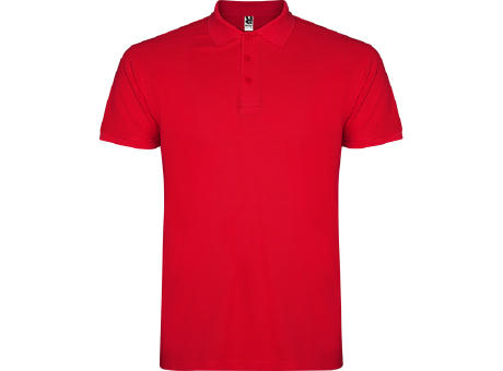 STAR POLO SHIRT S/XS RED