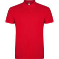 STAR POLO SHIRT S/XS RED