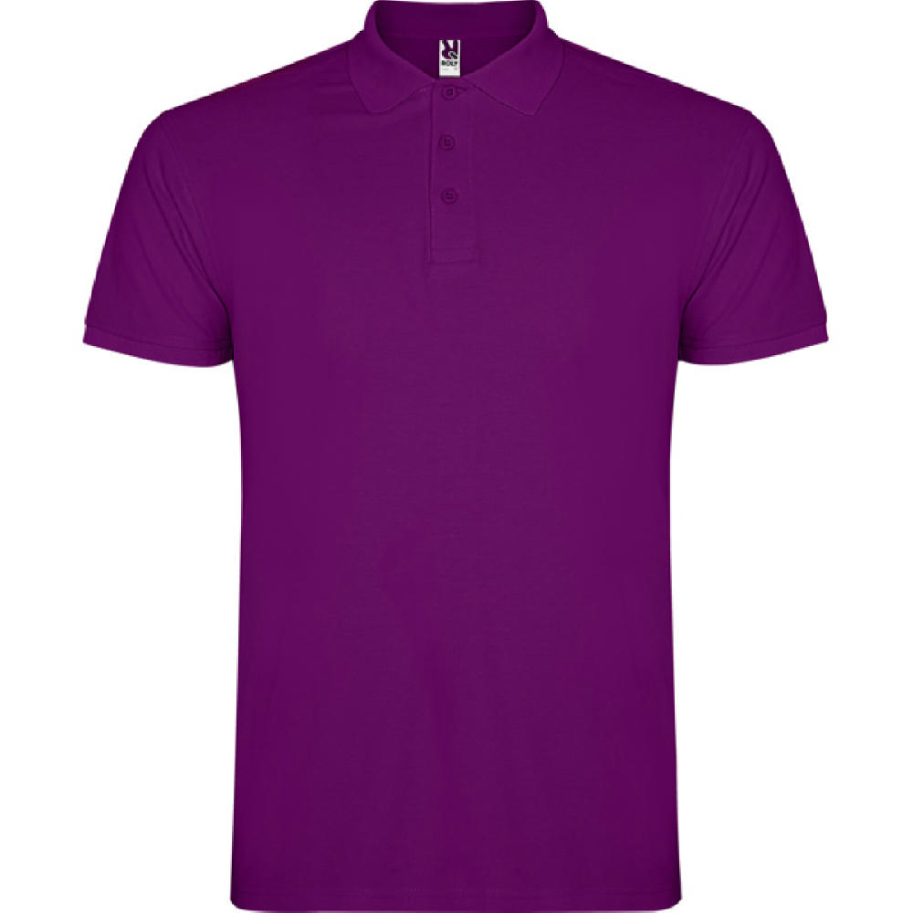 STAR POLO SHIRT S/XS PURPLE