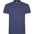 STAR POLO SHIRT S/XS DENIM BLUE