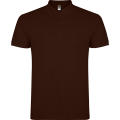 STAR POLO SHIRT S/XS CHOCOLATE