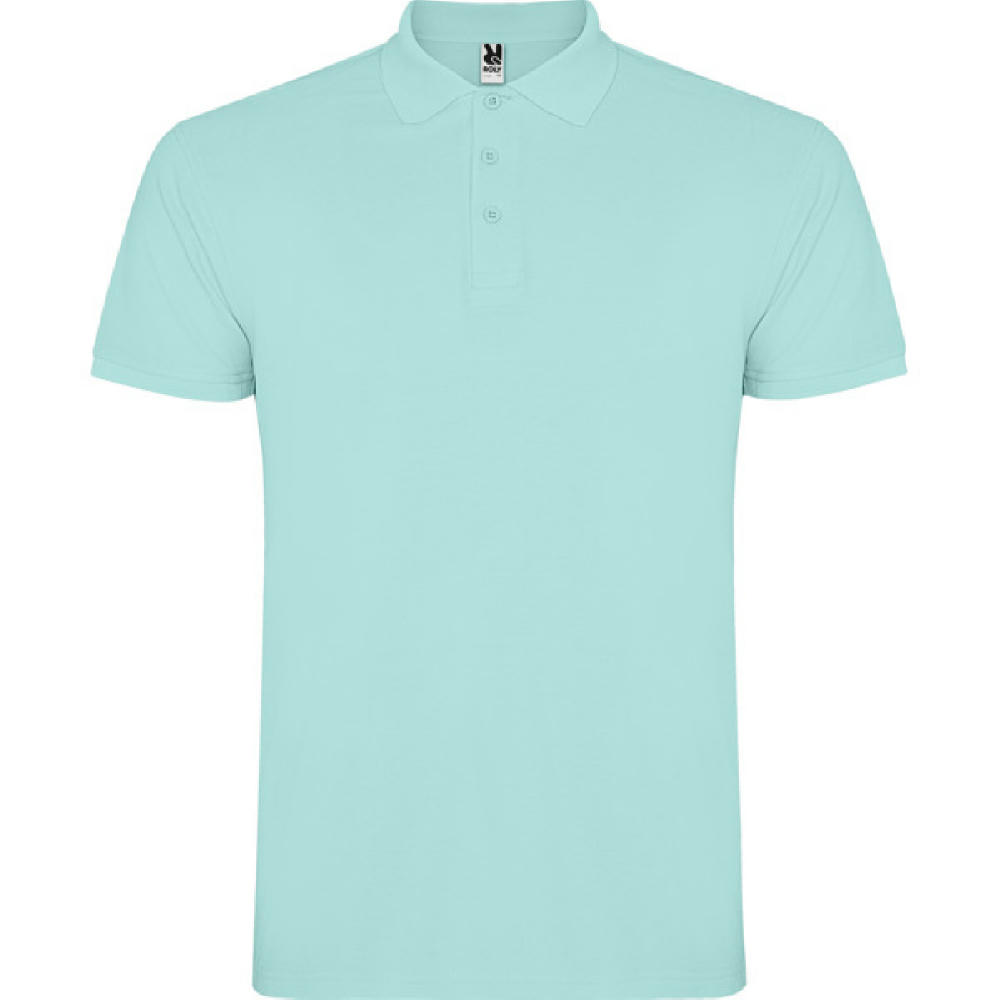 STAR POLO SHIRT S/XS MINT GREEN