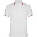 POLO-SHIRT NATION S/S WEISS