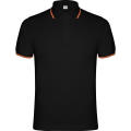 POLO-SHIRT NATION S/S SCHWARZ