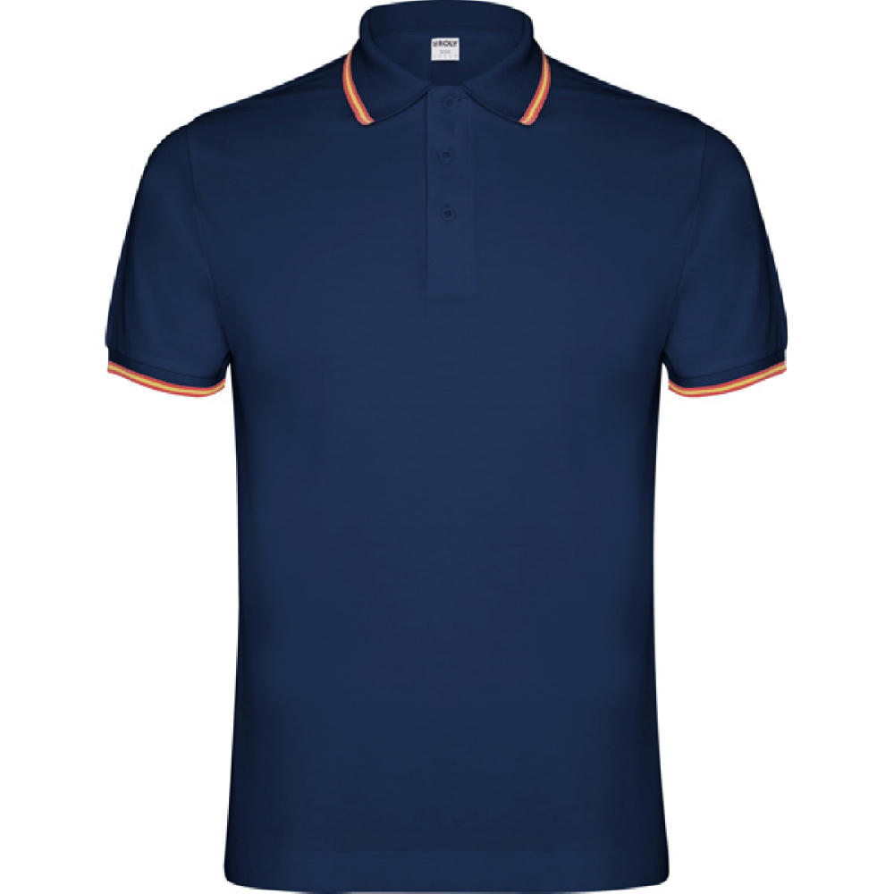 POLO-SHIRT NATION S/S NAVYBLAU