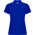 PEGASO WOMAN PREMIUM POLO SHIRT S/S ROYAL BLUE