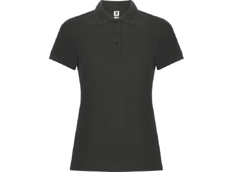 PEGASO WOMAN PREMIUM POLO SHIRT S/S DARK LEAD