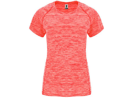 AUSTIN WOMAN T-SHIRT S/L HEATHER FLUOR CORAL