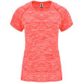 AUSTIN WOMAN T-SHIRT S/S HEATHER FLUOR CORAL