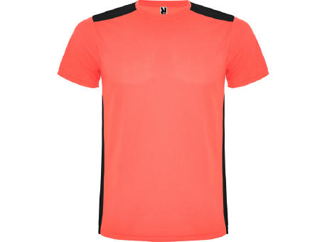 DETROIT T-SHIRT S/12 FLUOR CORAL/BLACK