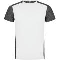 ZOLDER T-SHIRT S/S WHITE/HEATHER BLACK