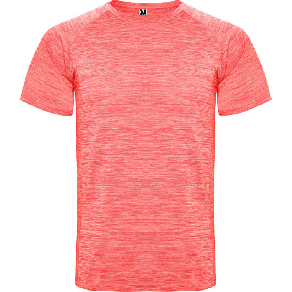 T-SHIRT AUSTIN S/S FLUOR KORAL MELIERT