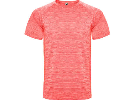 AUSTIN T-SHIRT S/16 HEATHER FLUOR CORAL