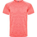 T-SHIRT AUSTIN S/S FLUOR KORAL MELIERT