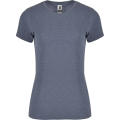 FOX WOMAN T-SHIRT S/S HEATHER DENIM