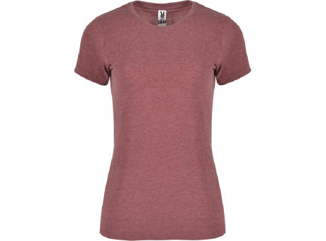 FOX WOMAN T-SHIRT S/S HEATHER GARNET