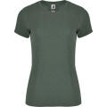 FOX WOMAN T-SHIRT S/S HEATHER BOTTLE GREEN