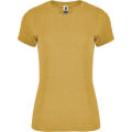 FOX WOMAN T-SHIRT S/S HEATHER MUSTARD