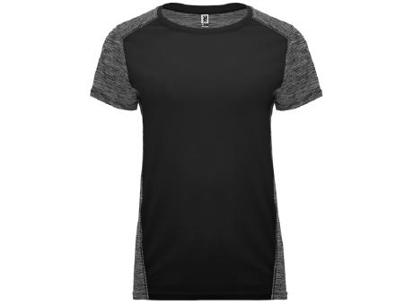 ZOLDER WOMAN T-SHIRT S/XXL BLACK/HEAHER BLACK