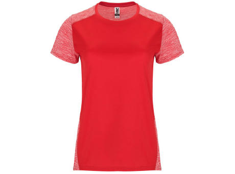 ZOLDER WOMAN T-SHIRT S/S RED/HEATHER RED