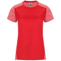 ZOLDER WOMAN T-SHIRT S/S RED/HEATHER RED