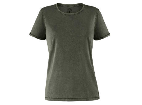 HUSKY WOMAN T-SHIRT S/XL DARK MILITARY-GREEN