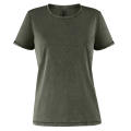 HUSKY WOMAN T-SHIRT S/S DARK MILITARY-GREEN