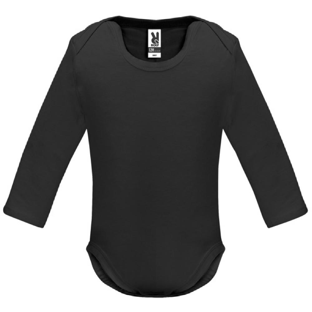 HONEY LONG SLEEVE BODY S/9 MONTHS BLACK