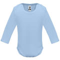 HONEY LONG SLEEVE BODY S/9 MONTHS SKY BLUE