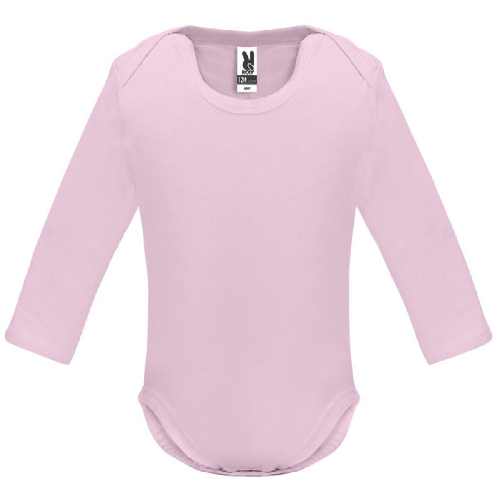 HONEY LONG SLEEVE BODY S/9 MONTHS LIGHT PINK