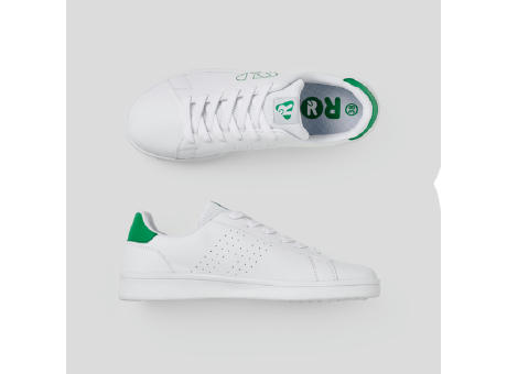 OWENS SPORT SHOES S/25 WHITE/TROPICAL GREEN