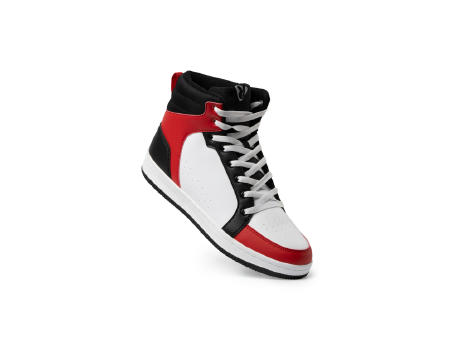 SPACE SHOES S/47 BLACK/WHITE/RED