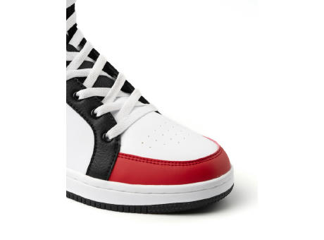 SPACE SHOES S/47 BLACK/WHITE/RED