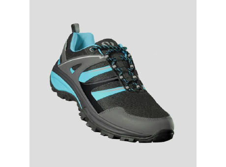 MARC TREKKING SHOES S/36 BLACK/FLUOR GREEN