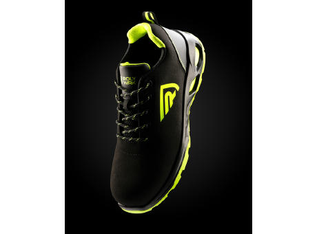 WORKWEAR SHOES CERYSON S/40 BLACK/FLUOR YELLOW