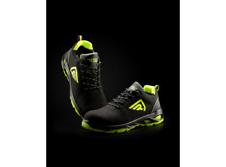 WORKWEAR SHOES CERYSON S/36 BLACK/FLUOR YELLOW