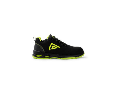 WORKWEAR SHOES CERYSON S/36 BLACK/FLUOR YELLOW