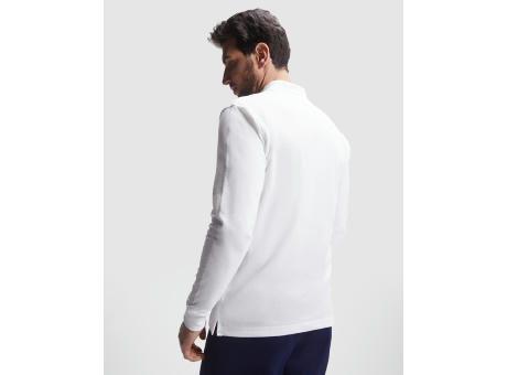 ROVER LONG SLEEVE POLO SHIRT S/S WHITE