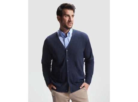 EXPLORER CARDIGAN S/S NAVY BLUE