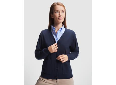 EXPLORER WOMAN CARDIGAN S/S NAVY BLUE