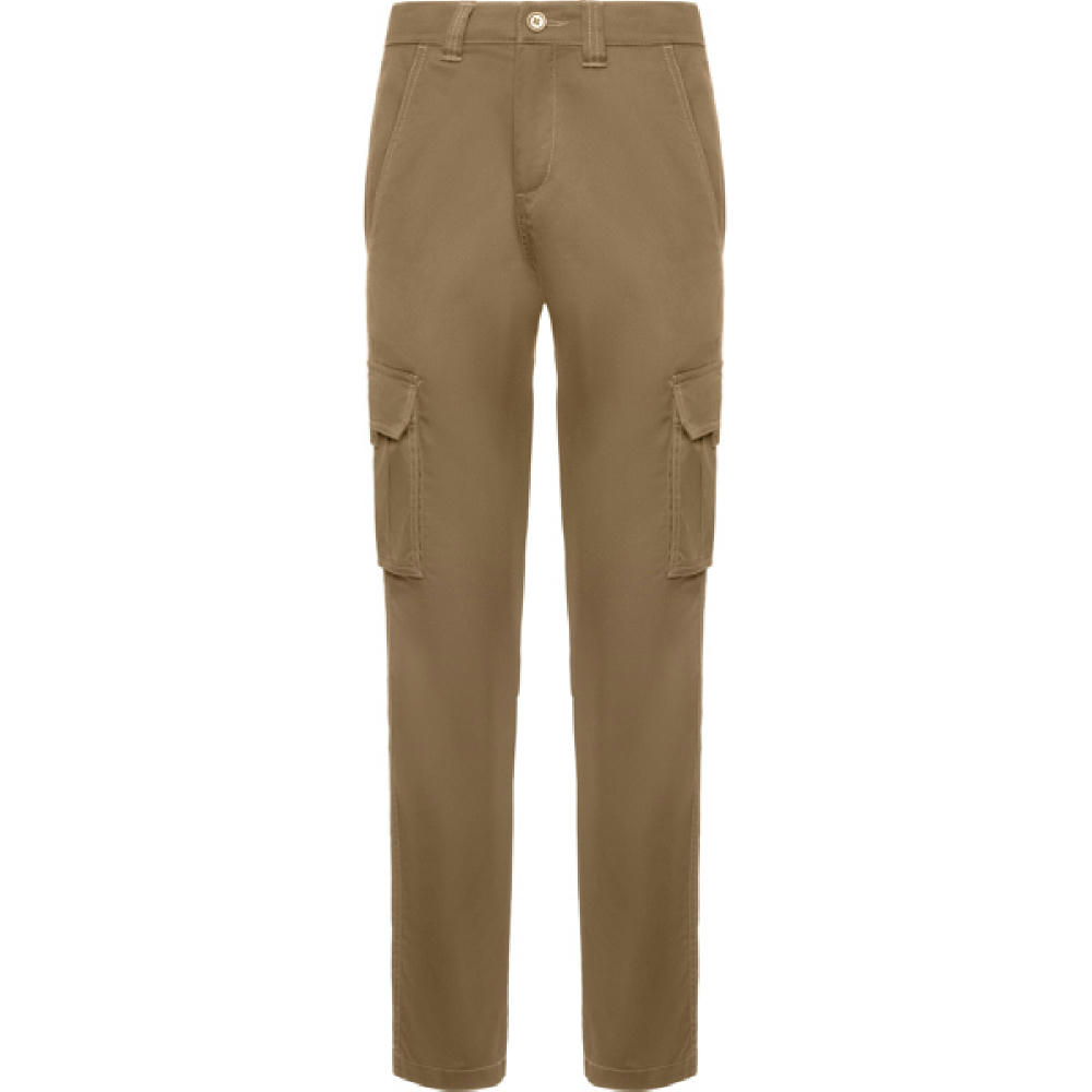 DAILY WOMAN STRETCH PANTS S/48 CAMEL