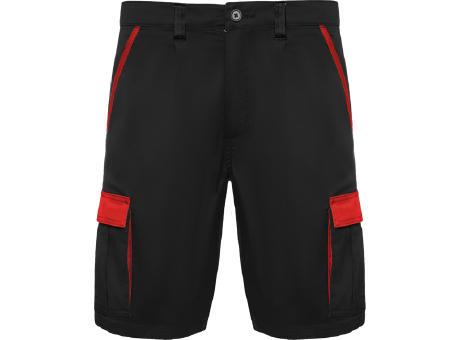 TAHOE BERMUDA SHORTS S/S BLACK/RED